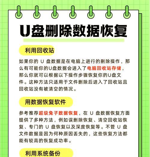 如何恢复丢失的U盘信息（快速找回丢失数据，有效解决U盘信息丢失问题）