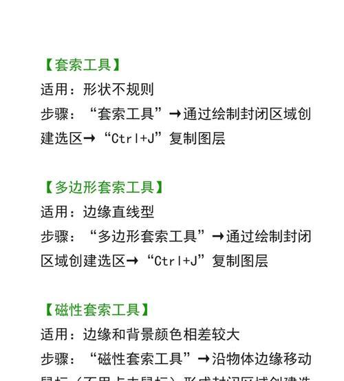 用PS轻松实现图像抠图的详细步骤（利用Photoshop中的抠图工具，轻松实现图像抠图效果）